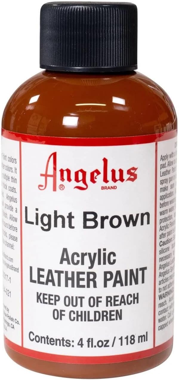 Angelus Tinta acrílica para 118 ml marrom claro