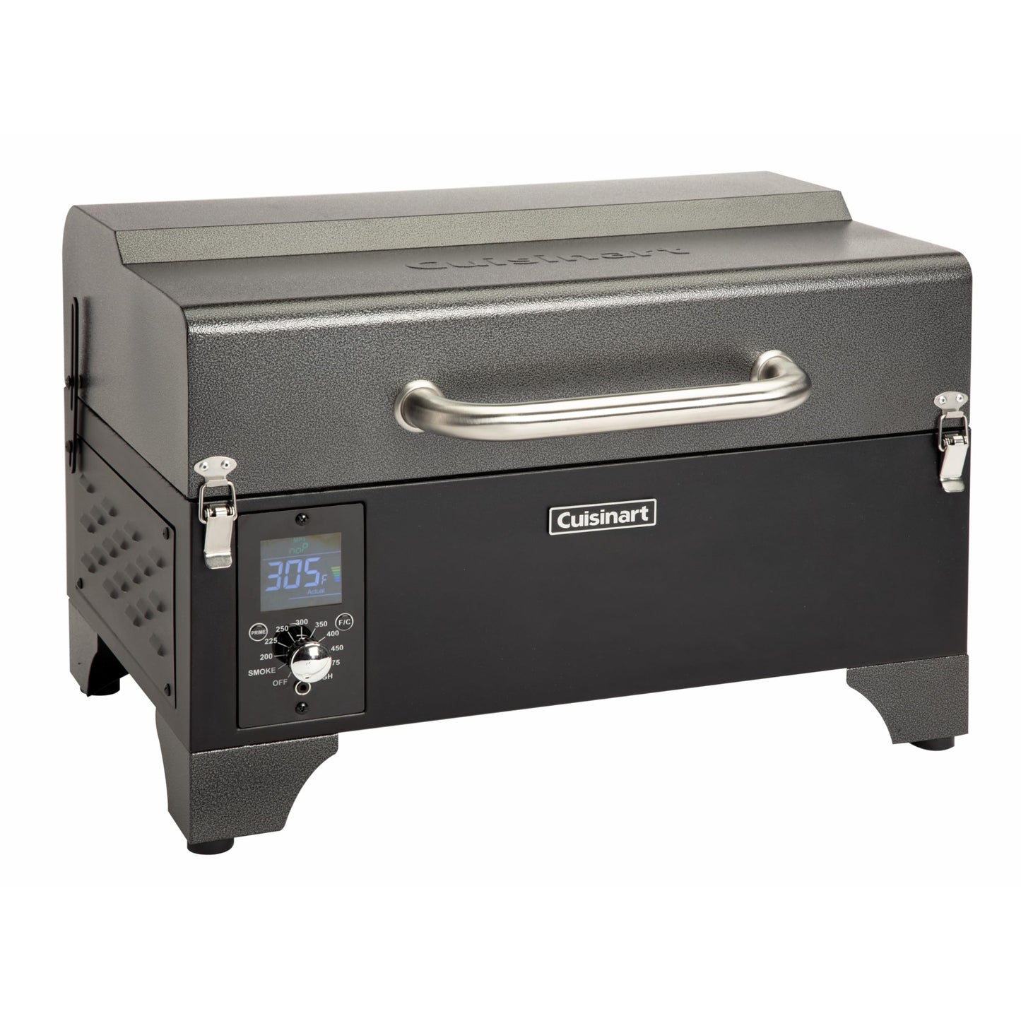 Cuisinart Churrasqueira e Defumador Portátil 8 em 1 a Pellet de Madeira