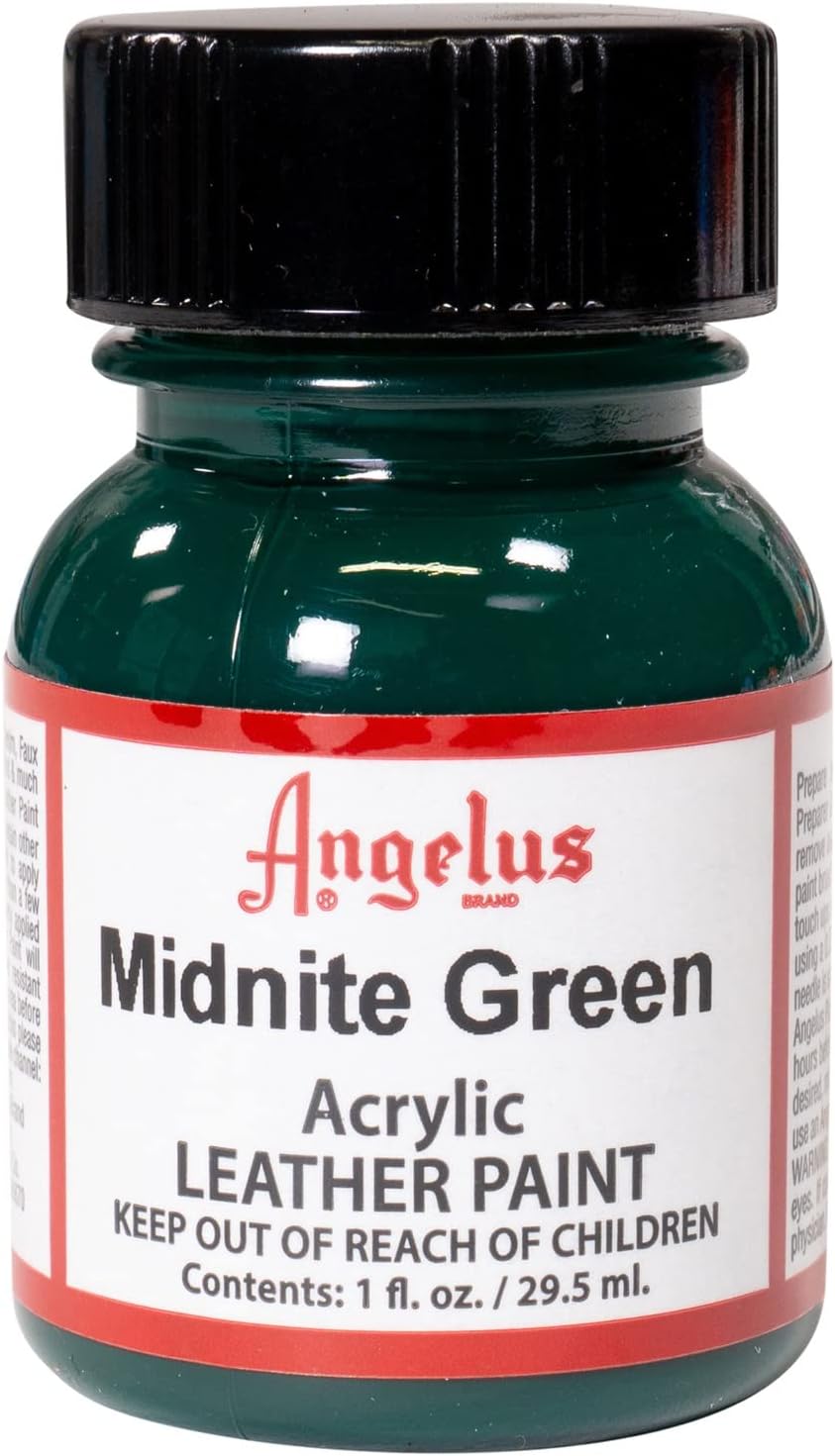 Angelus Tinta acrílica para couro 29,5 ml verde-escuro