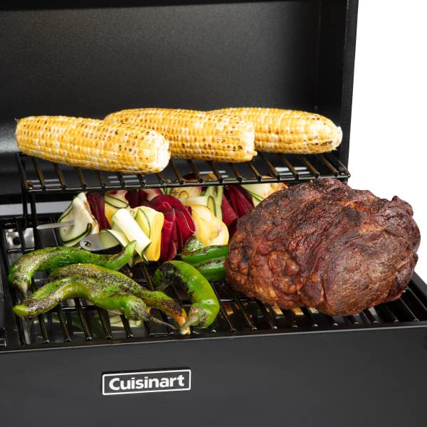 Cuisinart Churrasqueira e Defumador Portátil 8 em 1 a Pellet de Madeira