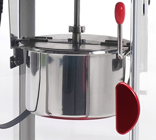 Elite Gourmet EPM-250 Máquina de Pipoca Elétrica Retro 2,5oz Vermelha