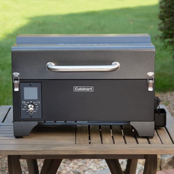 Cuisinart Churrasqueira e Defumador Portátil 8 em 1 a Pellet de Madeira