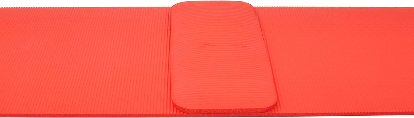 BalanceFrom GoYoga + Tapete de ioga + par de blocos vermelho