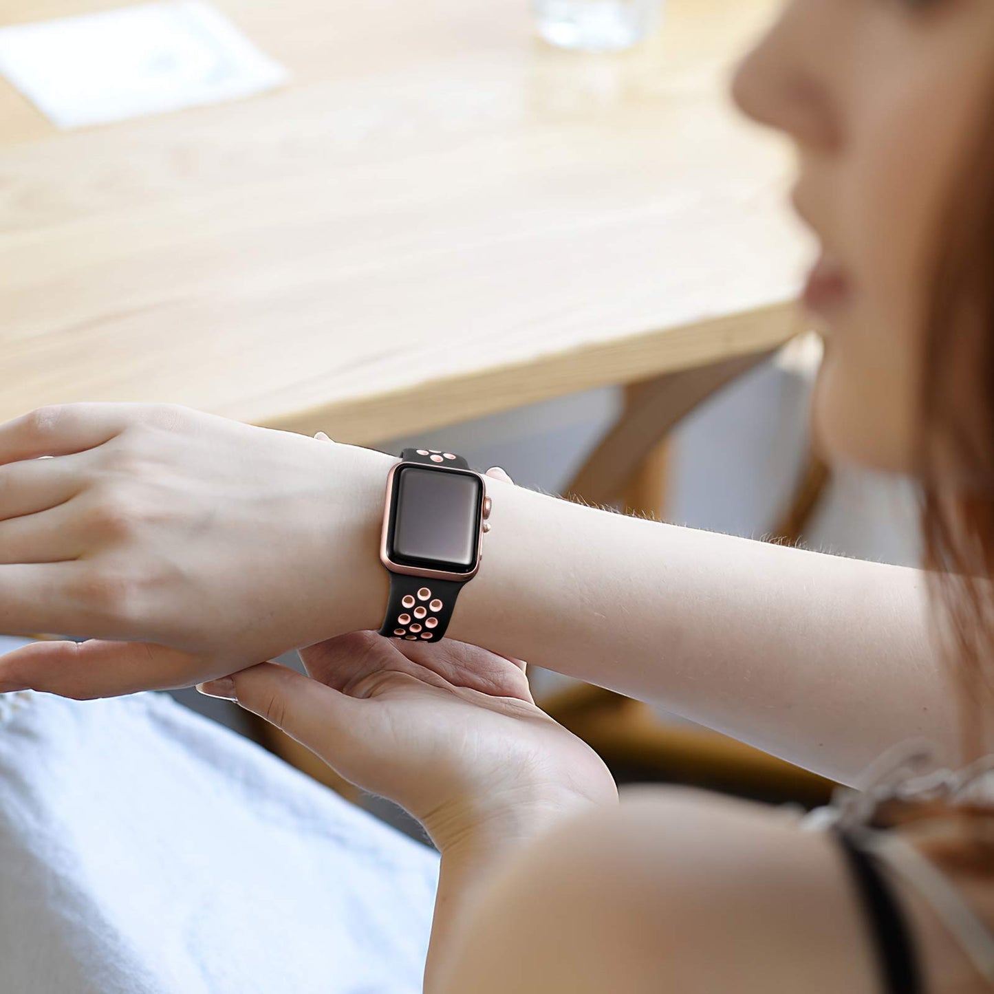 Lerobo 3 Pulseiras Silicone p/ Apple Watch 42-49mm (S/M)