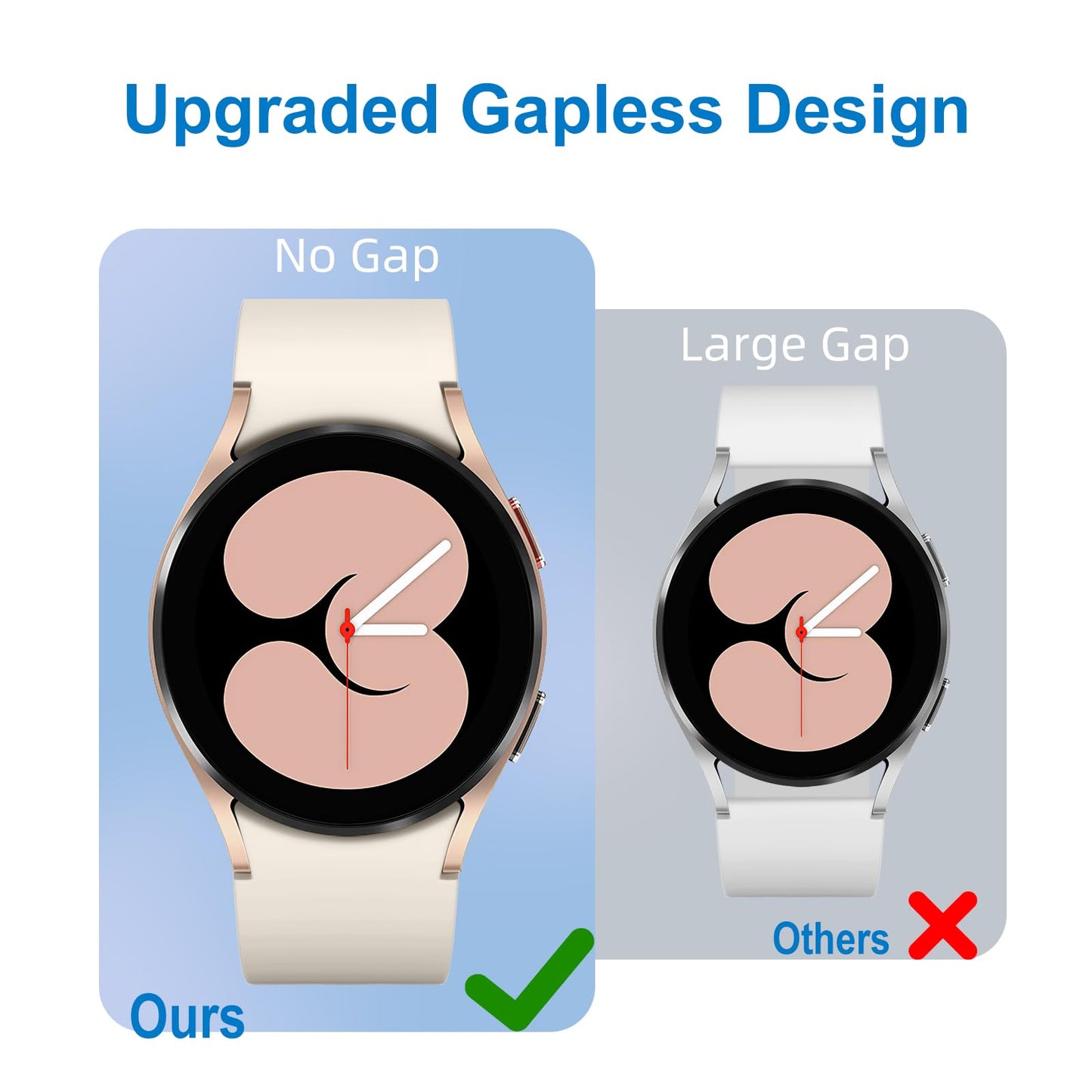Lerobo Pulseiras de Silicone para Galaxy Watch, 20mm, 5 Pack (Cores)