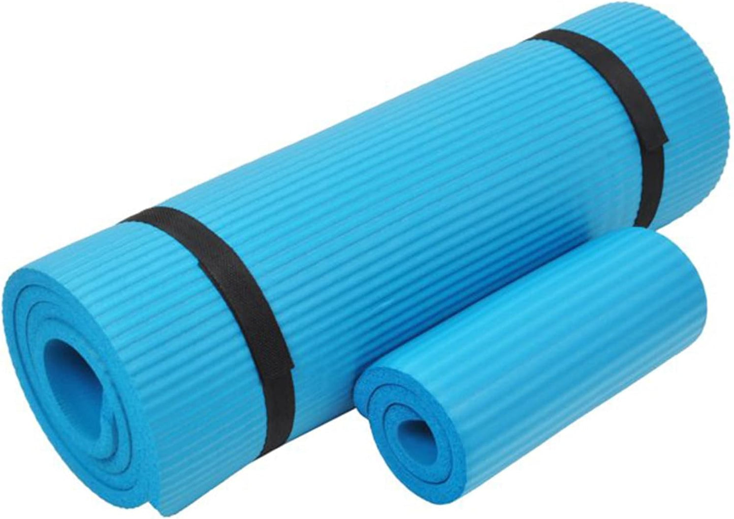 BalanceFrom GoYoga + Tapete de ioga (Azul)