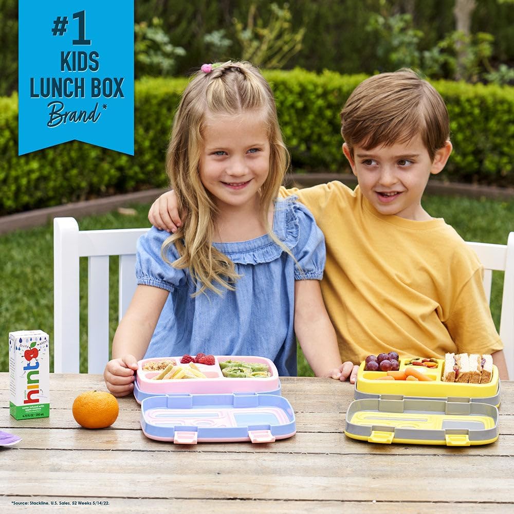Bentgo® Lancheira infantil à prova de vazamento rosa