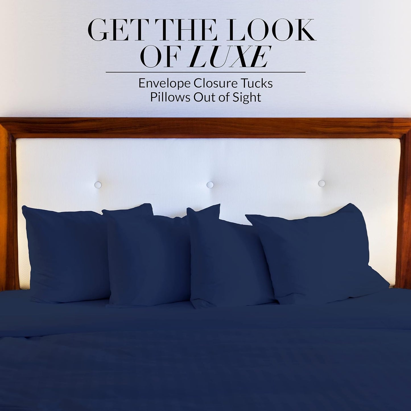 Beckham Hotel Collection Capa de almofada Queen c/4 branco