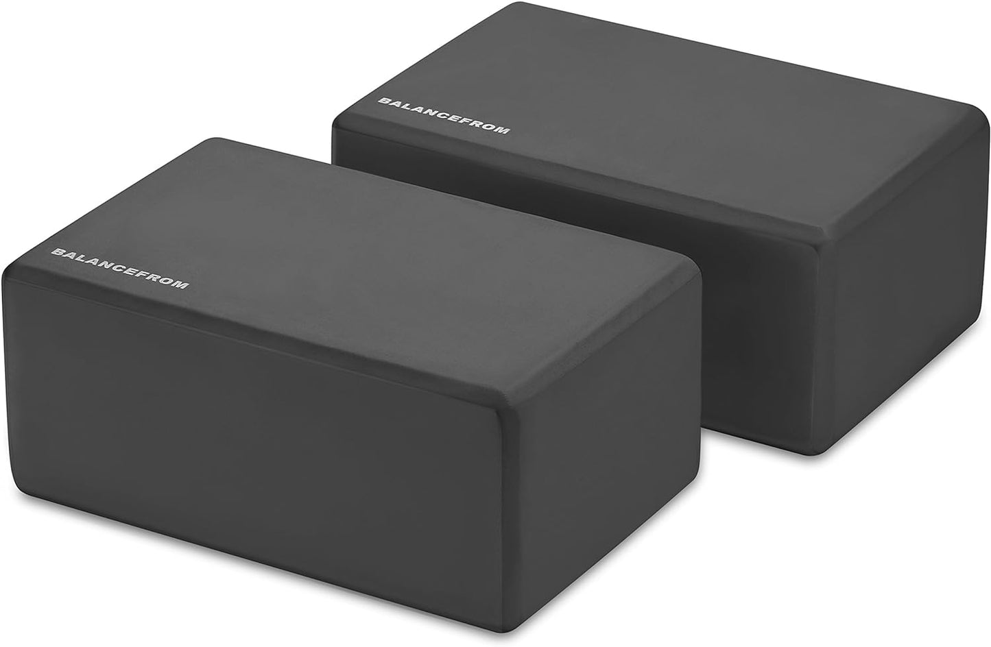 BalanceFrom Tapete de ioga GoYa + par de blocos preto