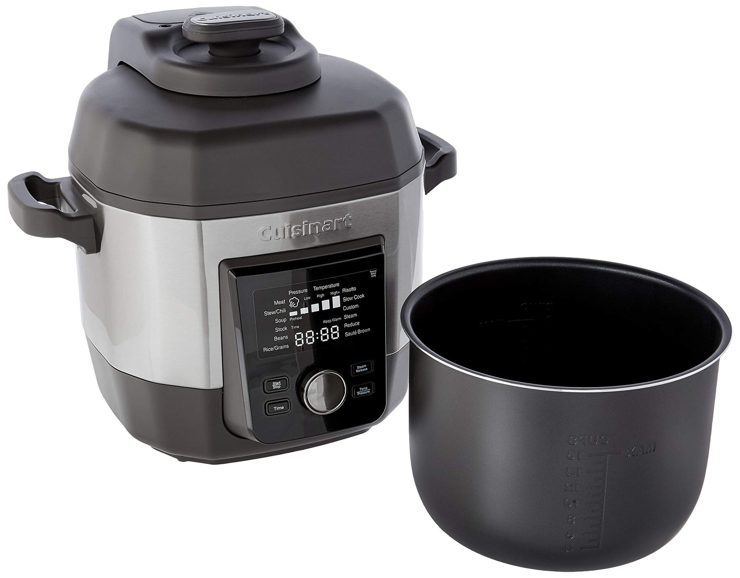 Cuisinart Multicooker de Alta Pressão 6 Qt Digital com 12 Programas