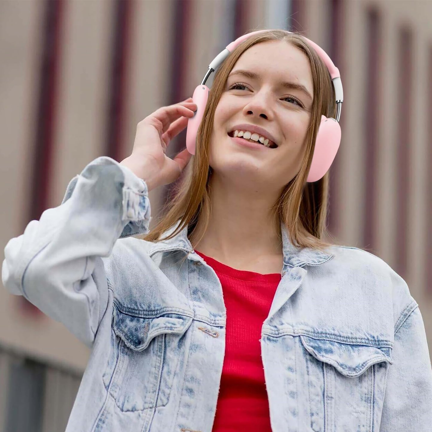 Lerobo Capa Protetora de Silicone para AirPods Max (Rosa)