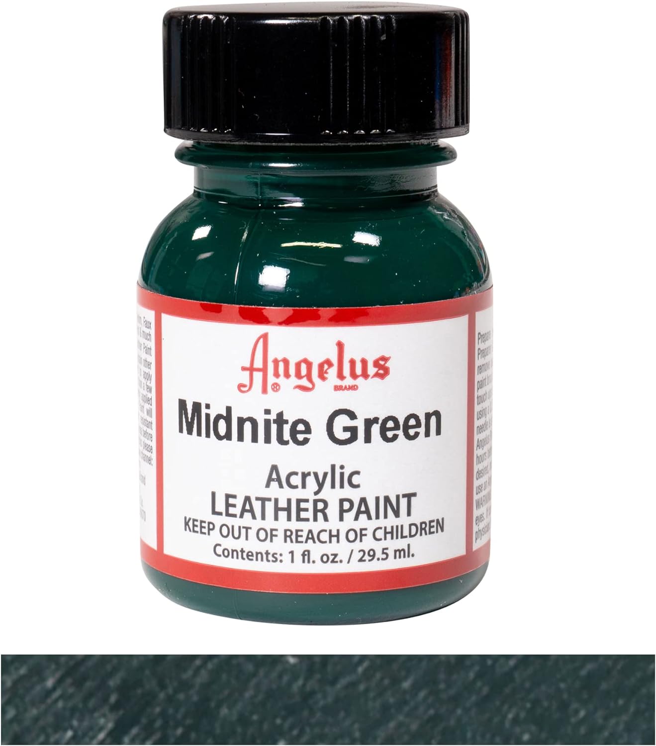 Angelus Tinta acrílica para couro 29,5 ml verde-escuro