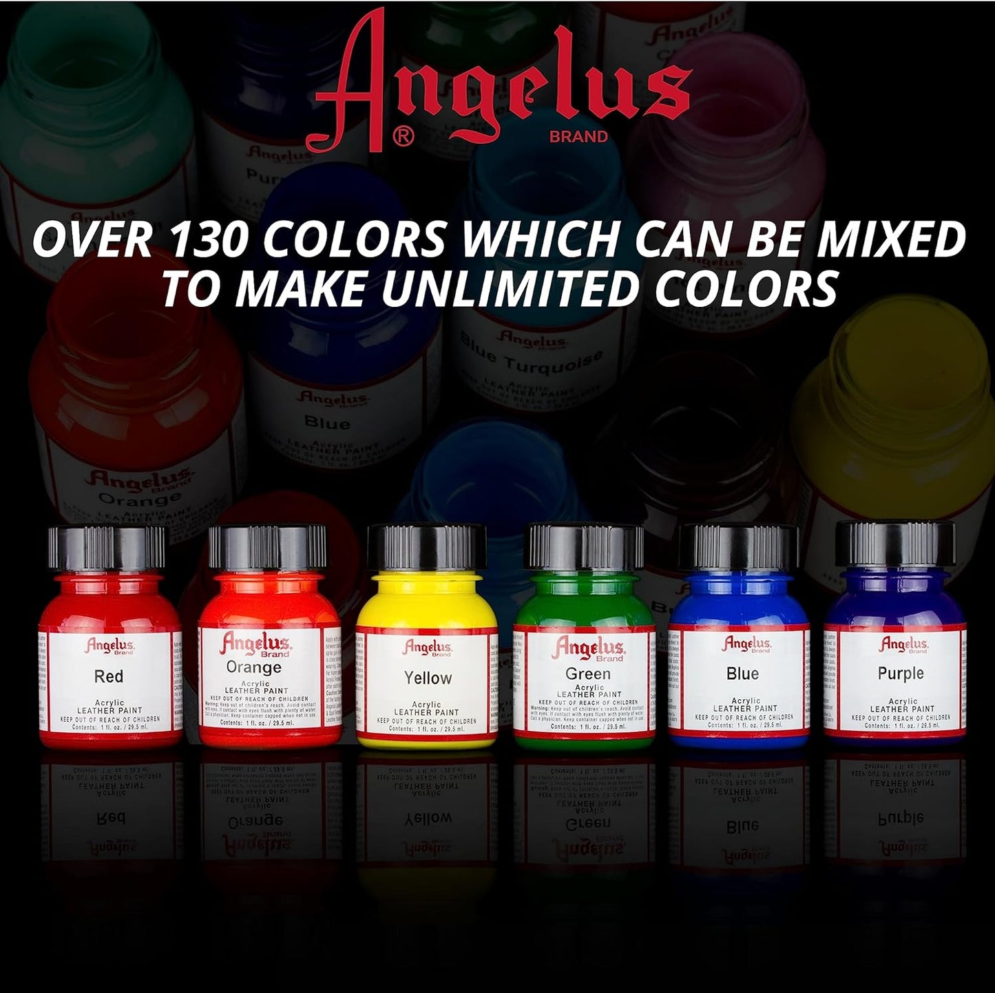 Angelus Tinta acrílica para 118 ml marrom claro