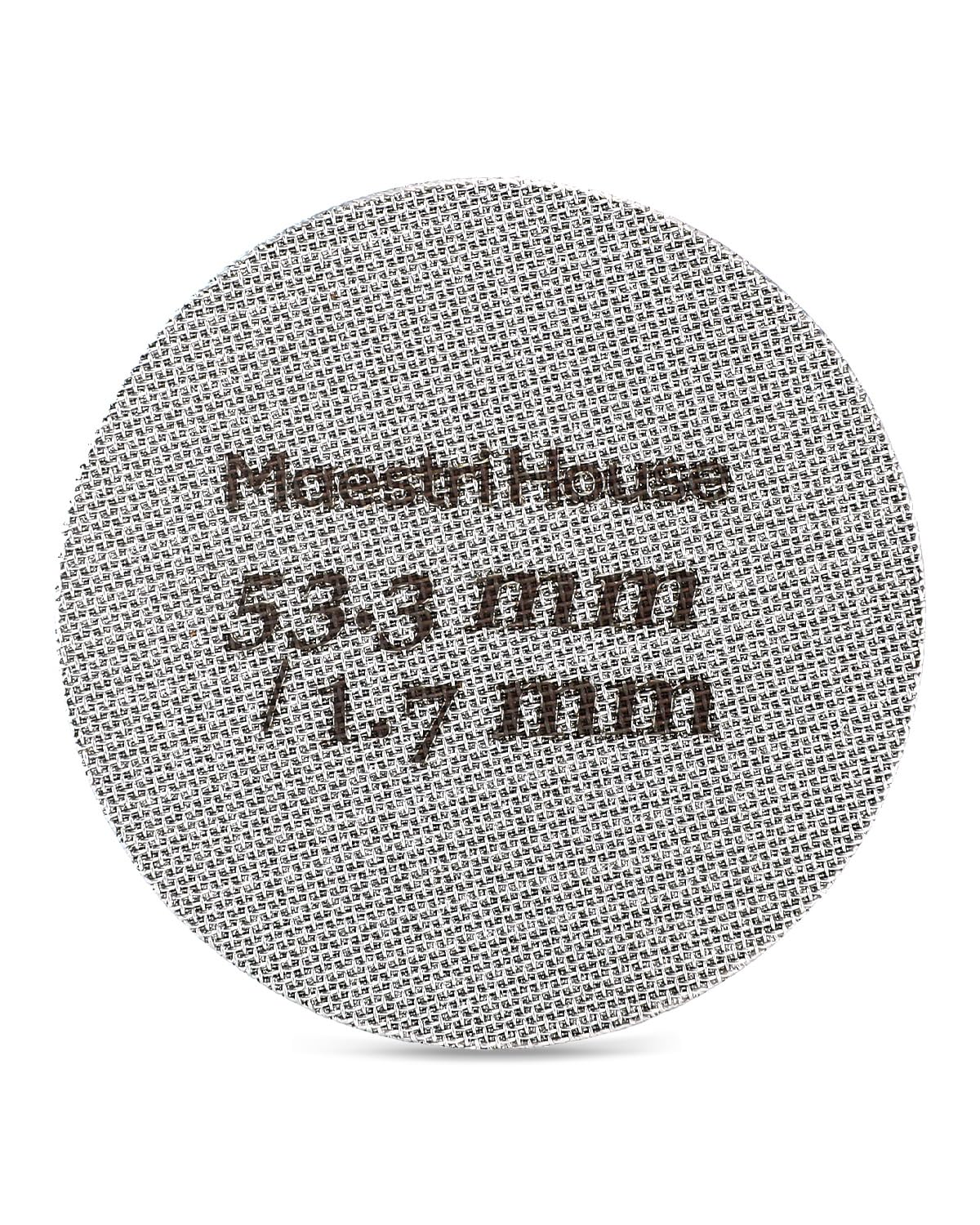 Maestri House 3 Pcs Puck Screen Filtro de Café Reutilizável 53.3mm (Aço)