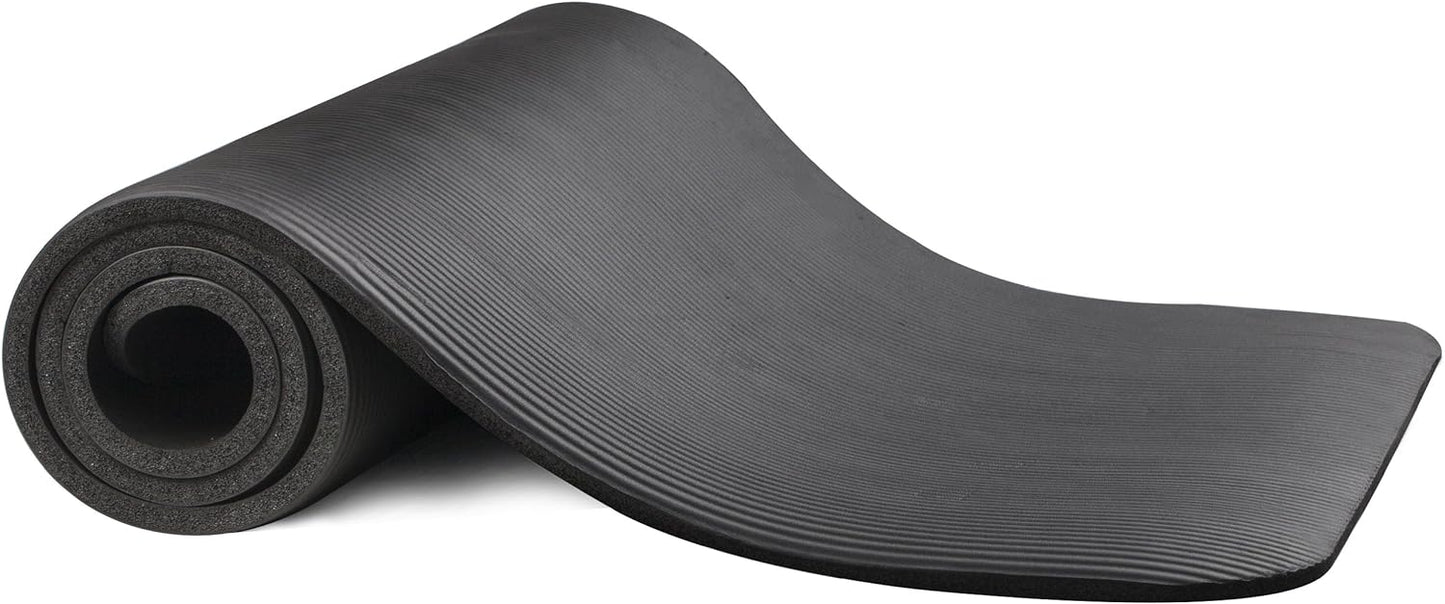 BalanceFrom Tapete de ioga GoYa + par de blocos preto