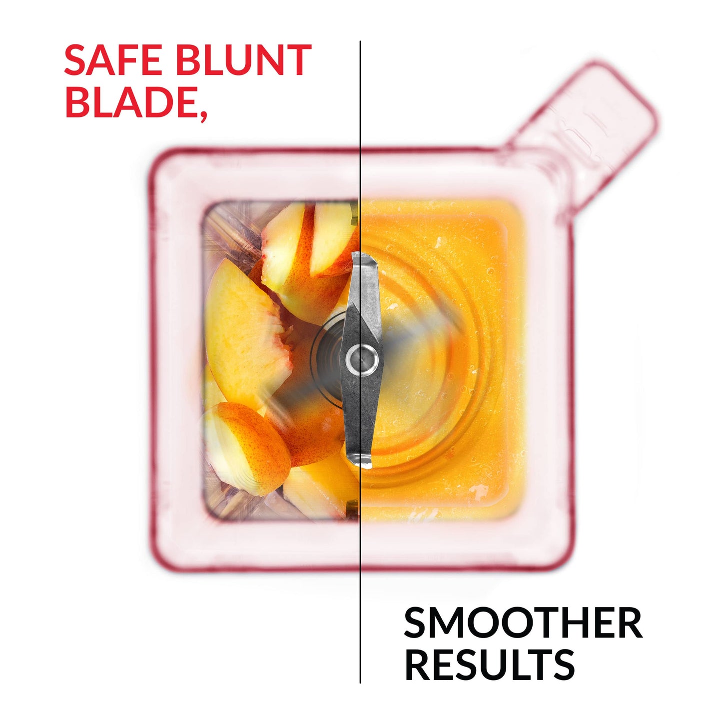 Blendtec Jarra WildSide+ 90oz Vermelha - Para Liquidificadores Comerciais