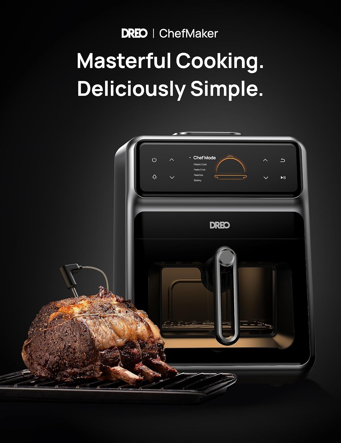 Dreo ChefMaker Combi Fryer Fritadeira Inteligente 5,7 L