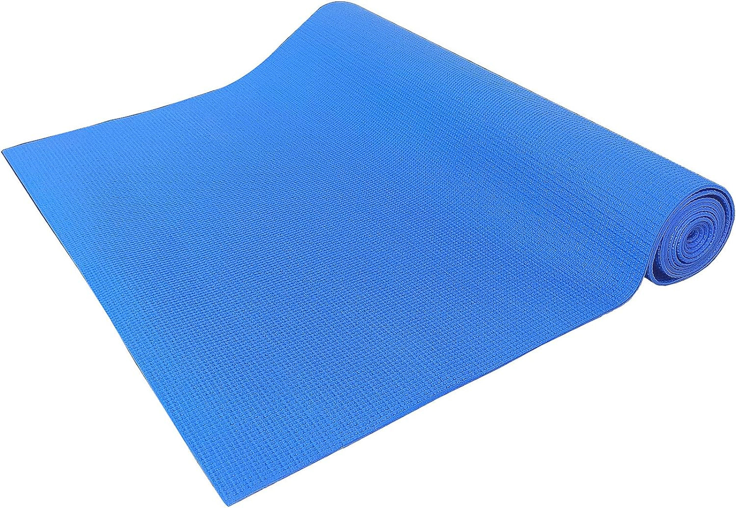 BalanceFrom Tapete de yoga de 3 mm de espessura azul