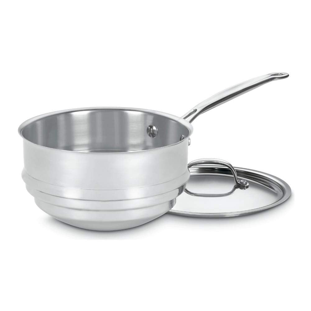 Cuisinart Panela Banho-Maria Universal Inox 20 cm com Tampa