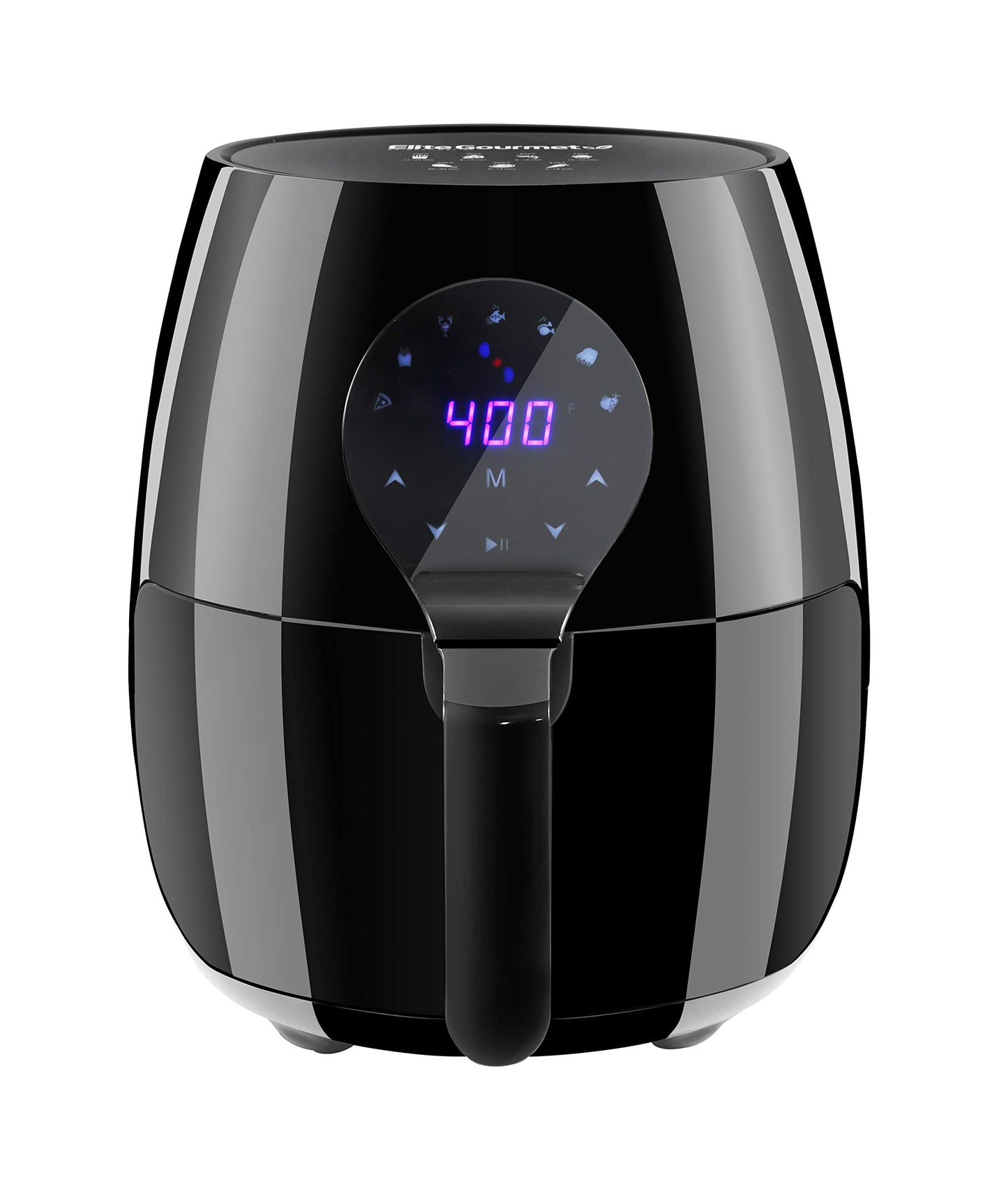 Elite Gourmet EAF5317D Air Fryer Digital 5L Preto