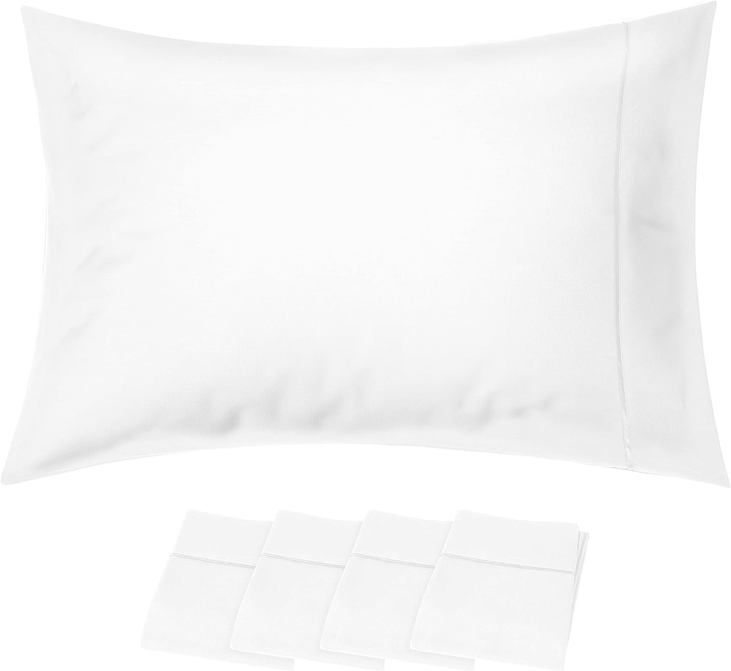 Beckham Hotel Collection Capa de almofada Queen c/4 branco
