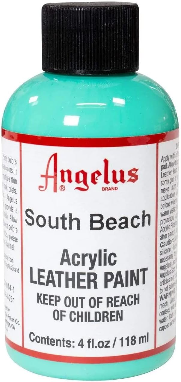 Angelus Tinta acrílica para couro 118 ml South Beach