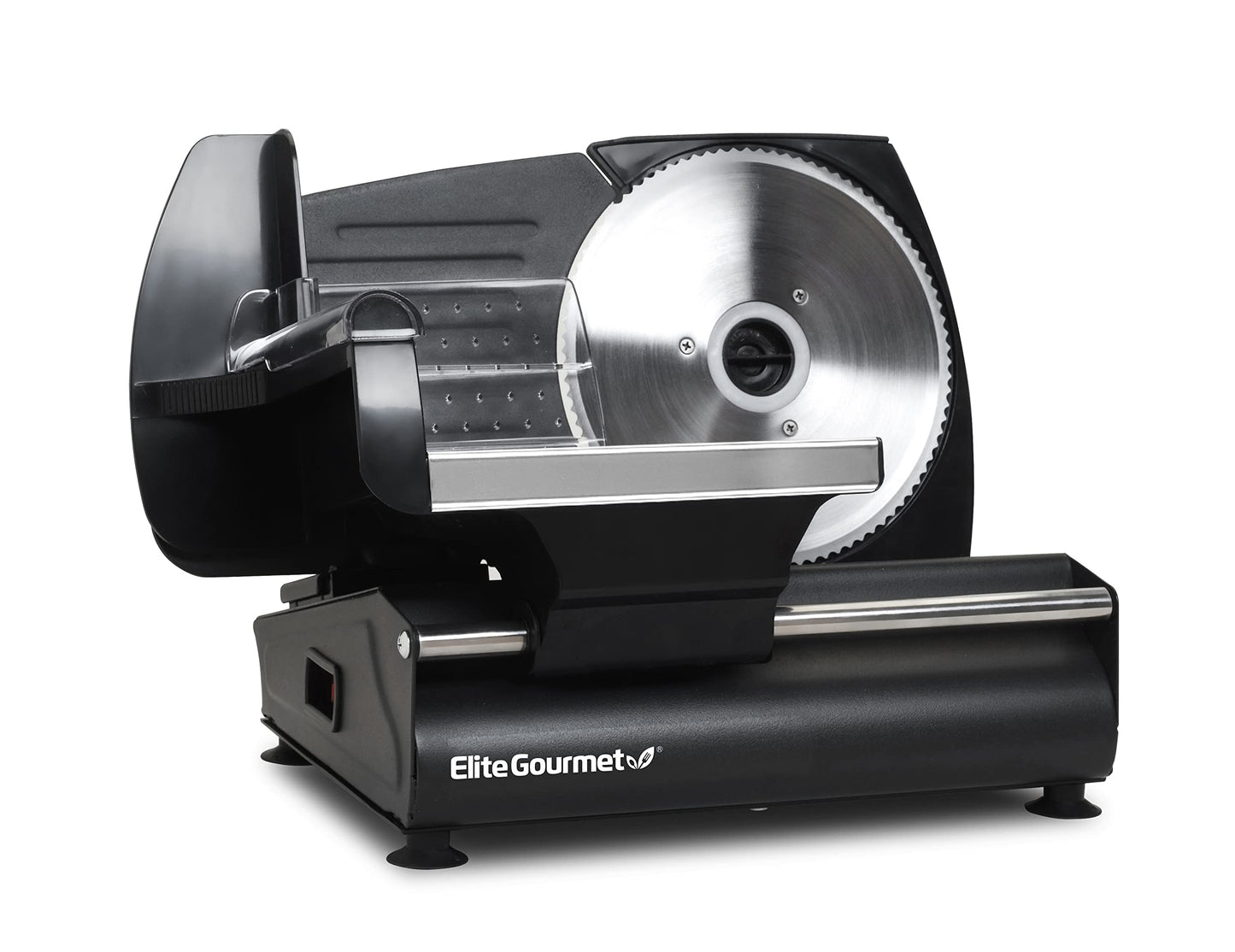 Elite Gourmet EMT-625B Fatiadora Elétrica de Carne 7.5” Preto
