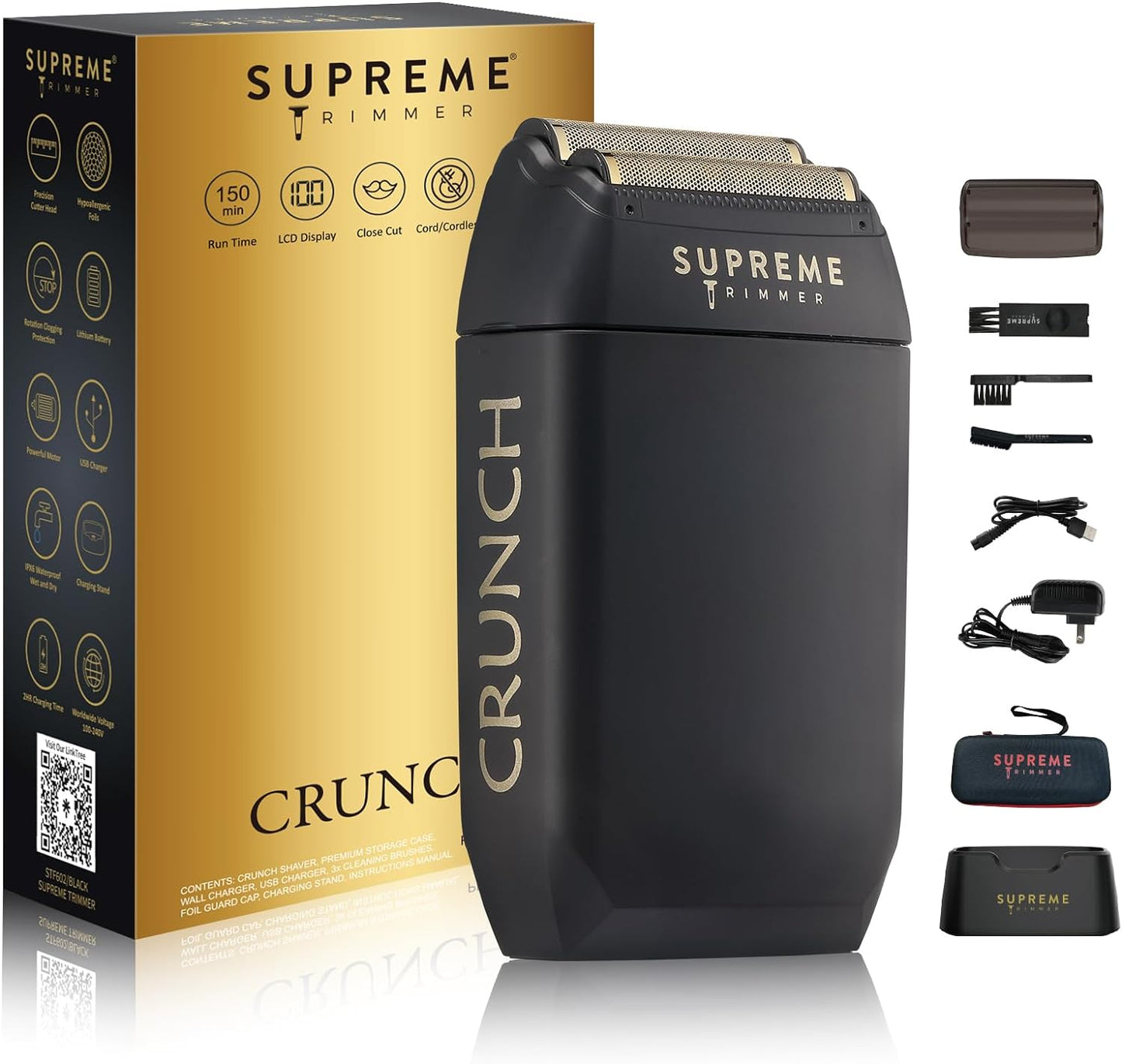Barbeador elétrico masculino da SUPREME TRIMMER – STF602