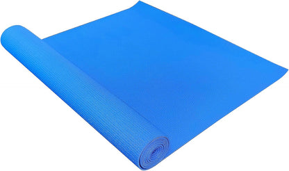 BalanceFrom Tapete de yoga de 3 mm de espessura azul