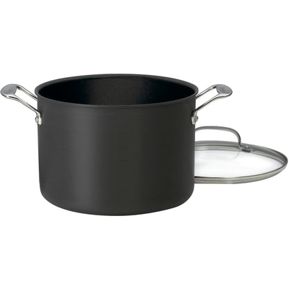Cuisinart Panela Stockpot Hard-Anodized Antiaderente 8 Quart (Preta)