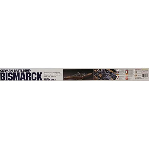 Academy Kit de Modelagem 1/350 Bismarck, Navio de Guerra Alemão (Marinho)