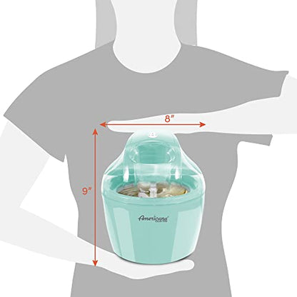Elite Gourmet Americana EIM-1400M Máquina de Sorvete Elétrica 1,4L Menta