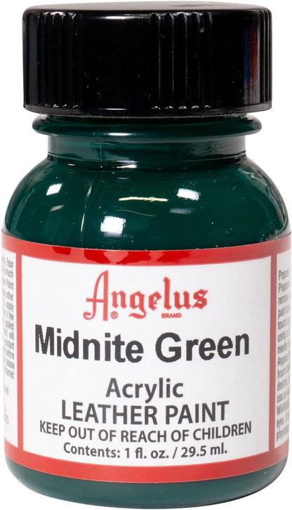 Angelus Tinta acrílica para couro 29,5 ml verde-escuro