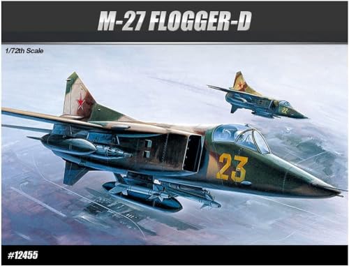 Academy Mikoyan MiG-27D Flogger 1:72 Modelo Detalhado com Decalques