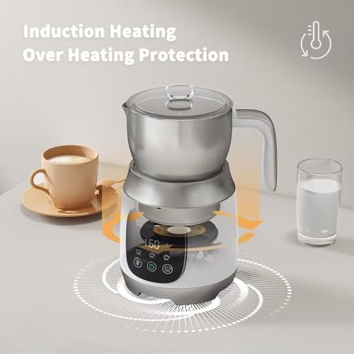 Maestri House Espumador de Leite com Controle de Temperatura (Branco)