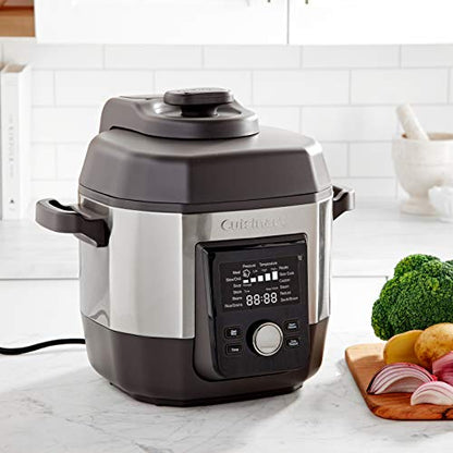 Cuisinart Multicooker de Alta Pressão 6 Qt Digital com 12 Programas