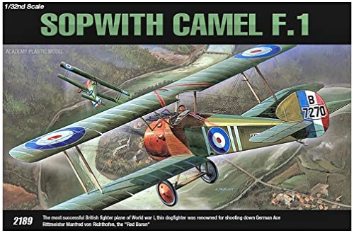 Academy Sopwith Camel F.1 - Modelo de Avião da 1ª Guerra Mundial