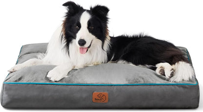 Bedsure Camas impermeáveis para cães grandes G cinza