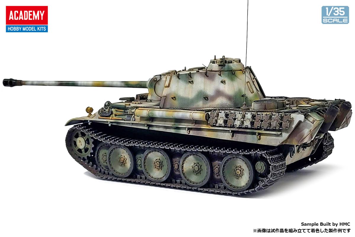 Academy PZ.KPFW.V Panther Ausf.G 1/35 - Modelo de Tanque