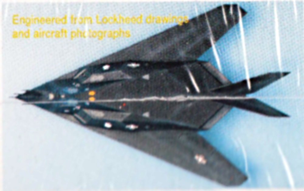 Academy F-117A Stealth USAF 1/72 Kit de Modelo