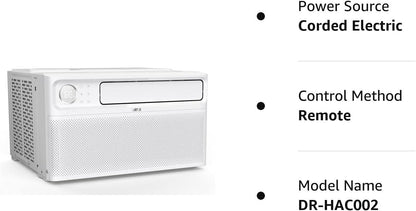 Dreo Ar condicionado para janela inversor - 8.000 BTU branco