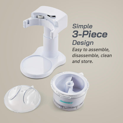 Elite Gourmet ESI1201 Máquina de Snow Cone & Raspagem de Gelo Branco
