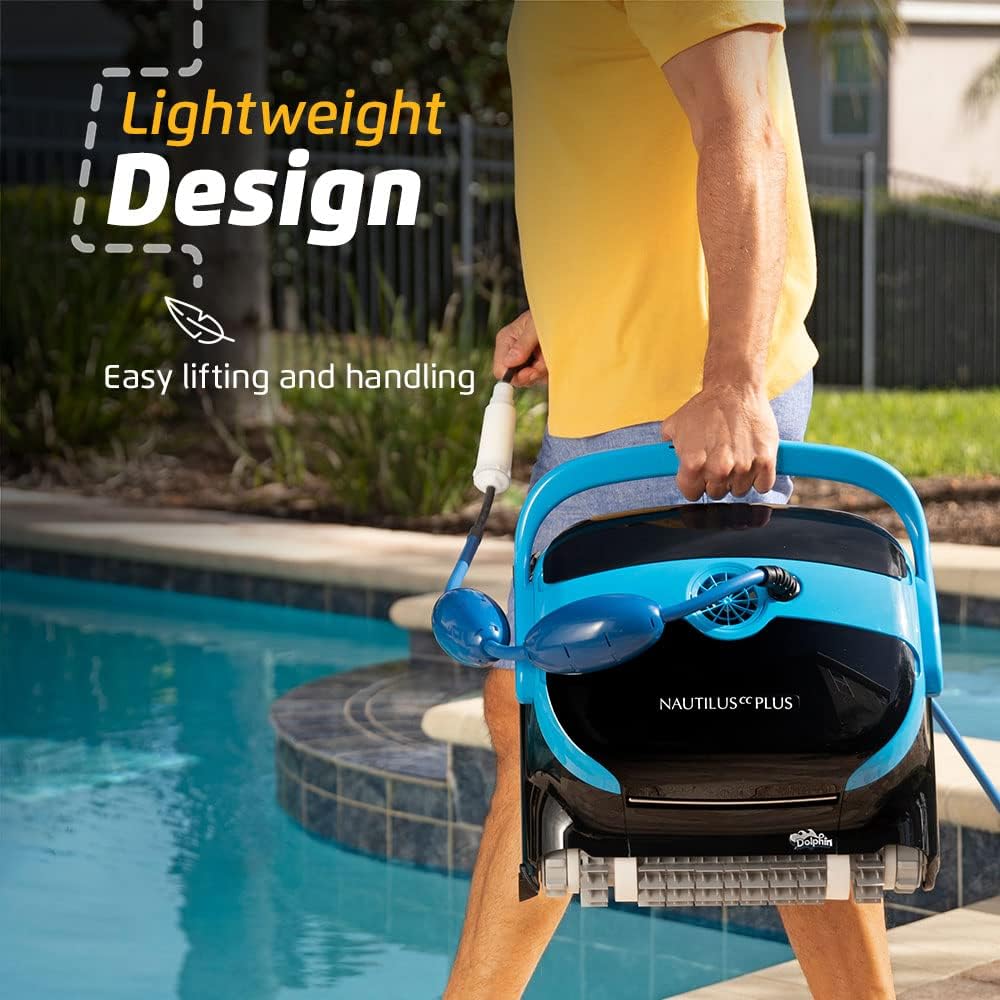 Aspirador de pó para piscina Dolphin Nautilus CC Plus