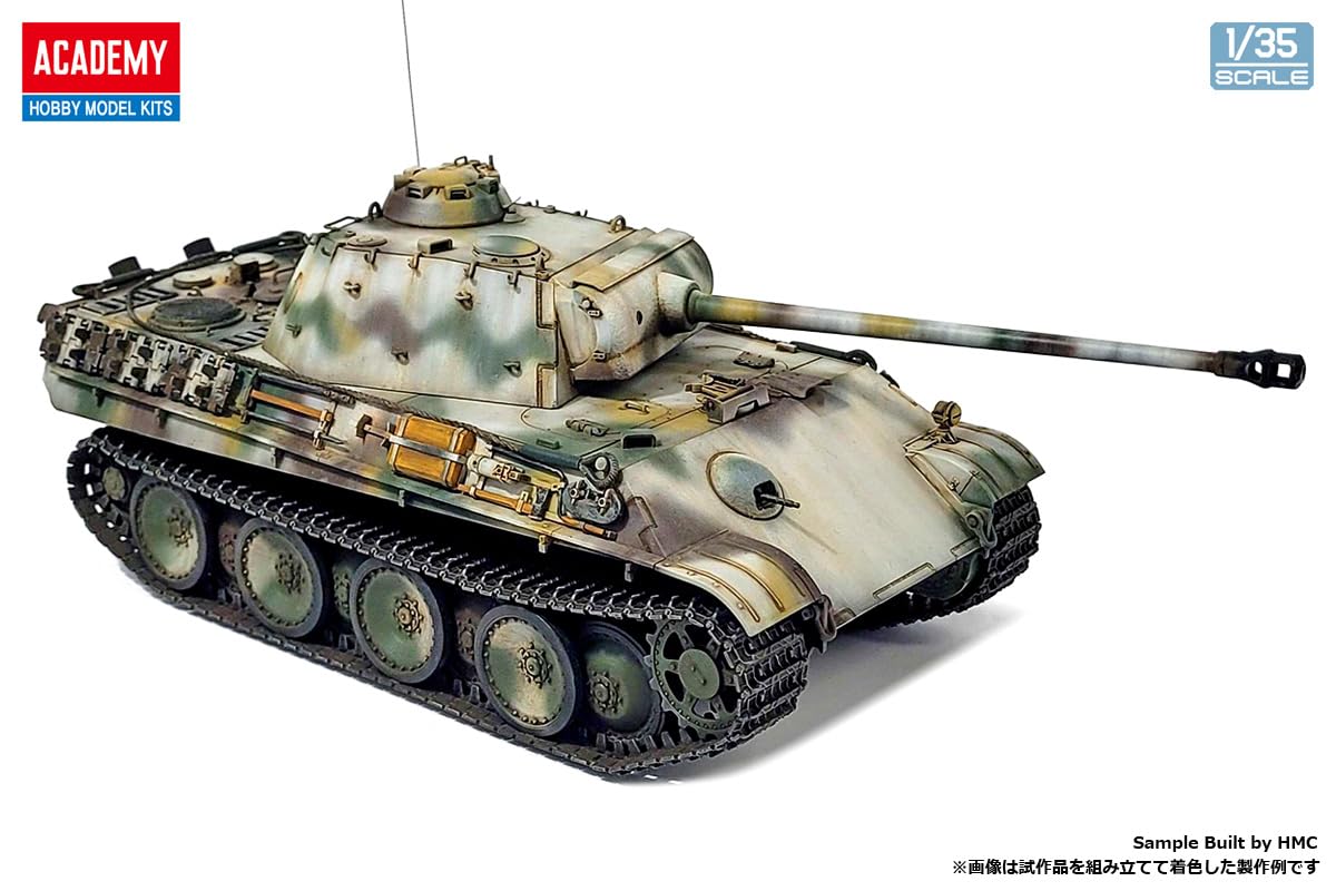 Academy PZ.KPFW.V Panther Ausf.G 1/35 - Modelo de Tanque