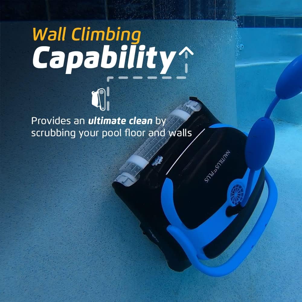 Aspirador de pó para piscina Dolphin Nautilus CC Plus
