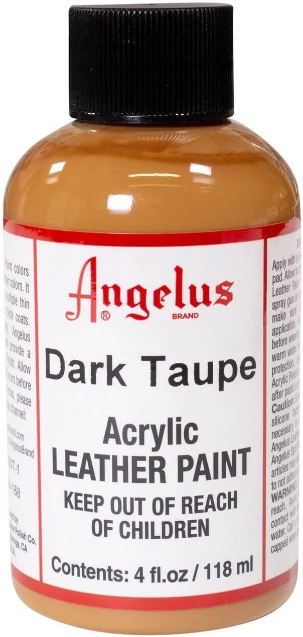 Angelus Tinta acrílica para couro 118 ml cinza-acast. escuro