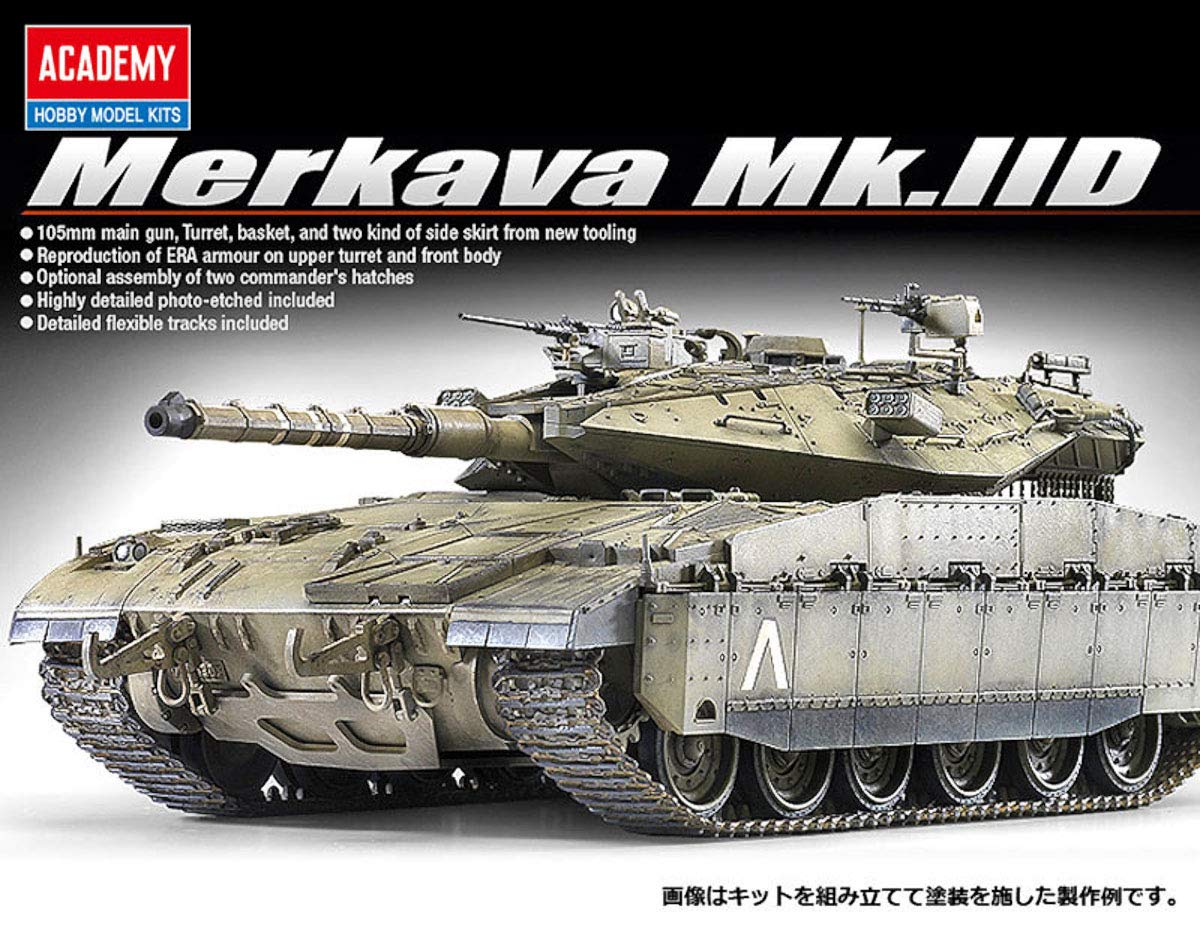 Academy Merkava Mk II D Israeli Defense Force 1/35 Kit de Modelo