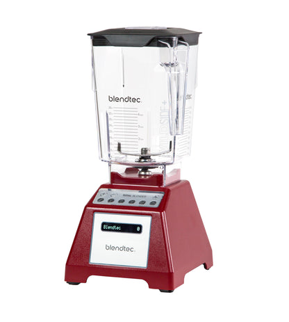 Liquidificador Blendtec Total Classic com Jarra WildSide+ 2,6L (Vermelho)
