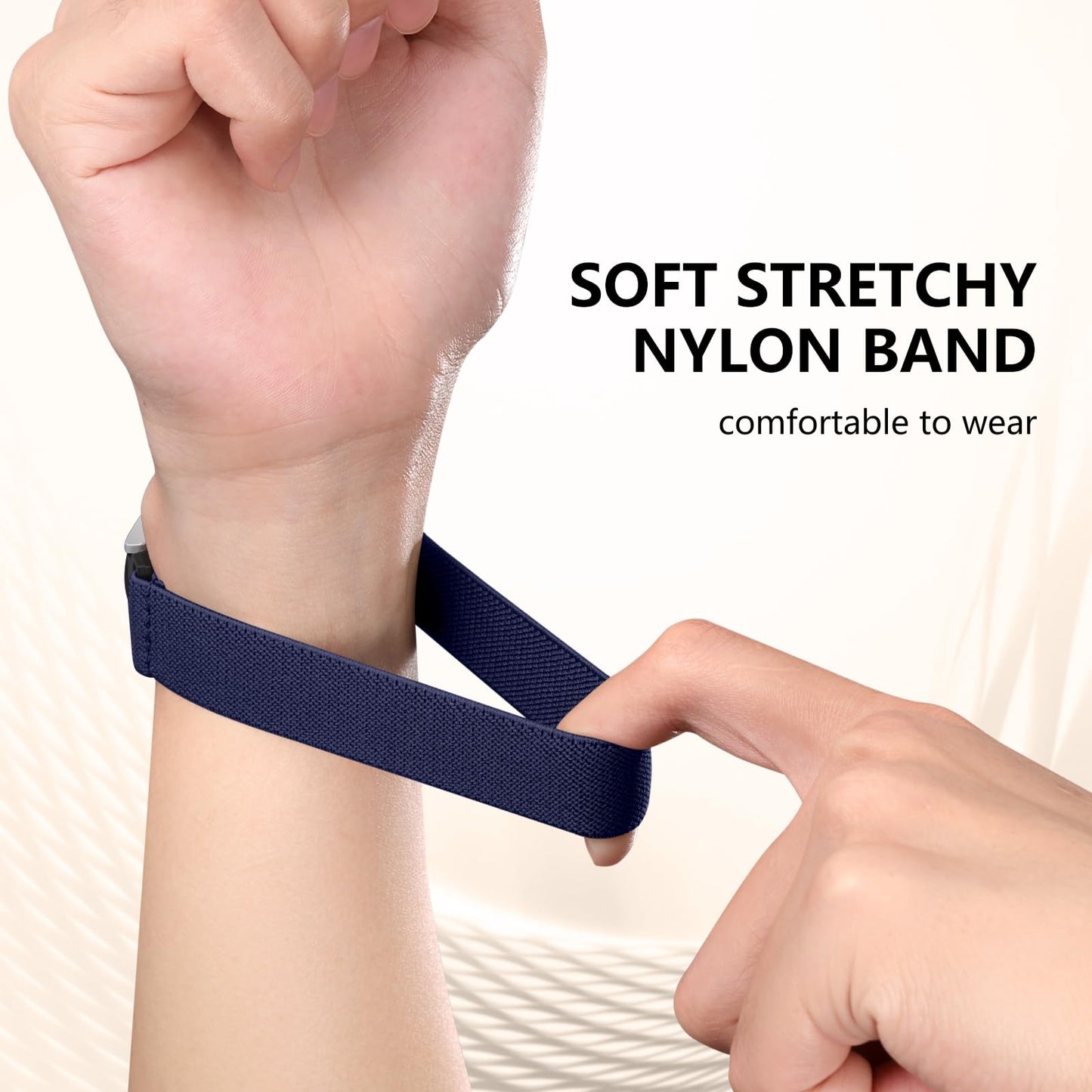 Lerobo 5 Pulseiras de Nylon p/ Samsung Galaxy Watch (cores variadas)