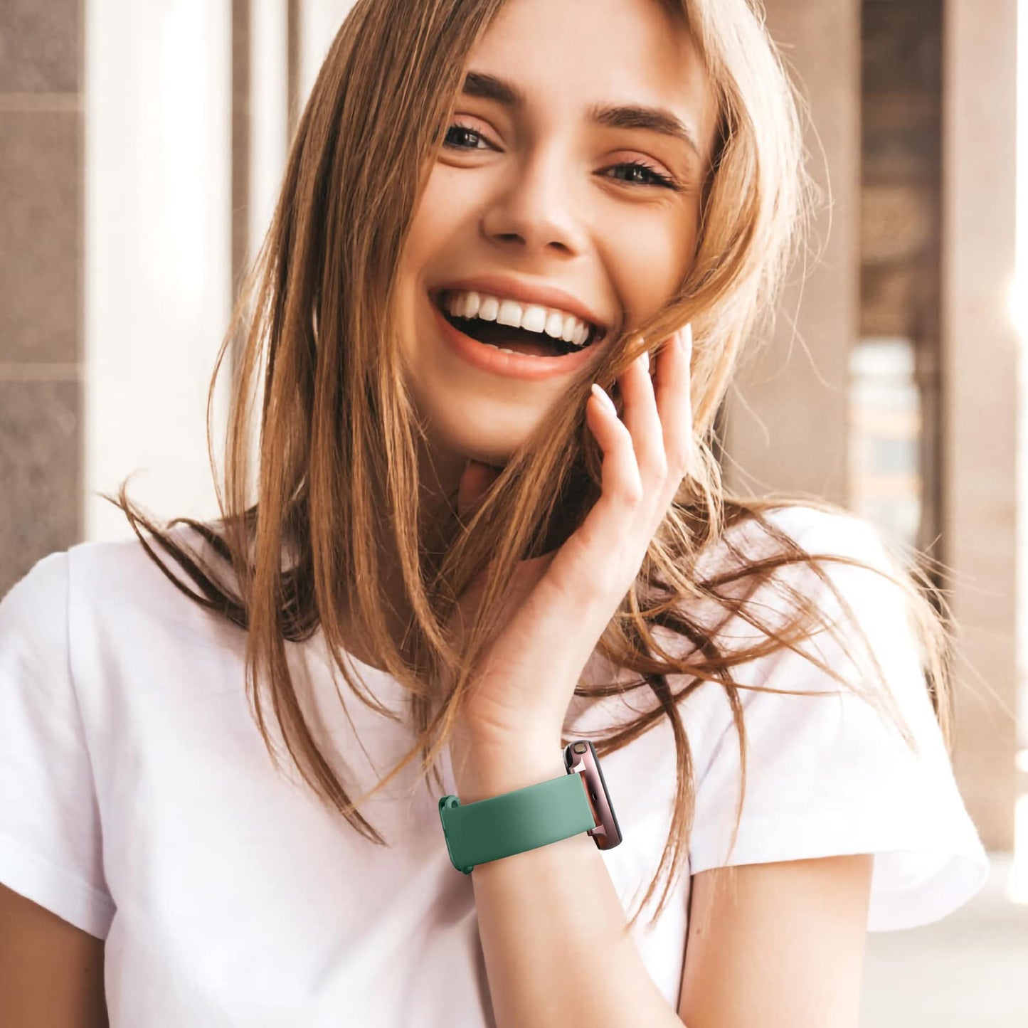Lerobo 6 Pulseiras Compatíveis com Samsung Galaxy Watch (Cores diversas)